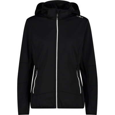CMP Dames Hoodie Zip Jas (Maat XXS, Zwart)