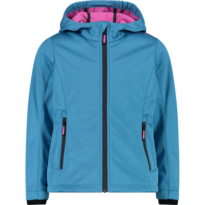 CMP Kinderen Hoodie Jas Softshelljassen Turquoise Size 128