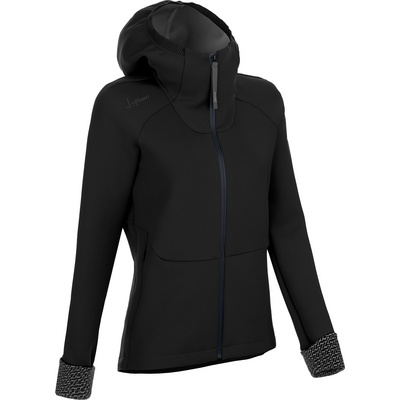 LaMunt Dames Antje Thermal Hoodie Jas (Maat XL, Zwart)