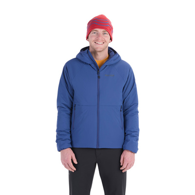 Marmot Heren Novus Hoodie Jas (Maat L, Blauw)