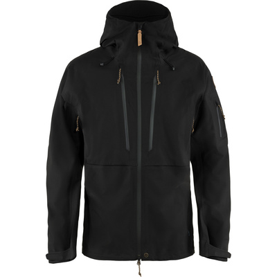 Fjällräven Heren Keb Eco-Shell Jas (Maat S, Zwart)