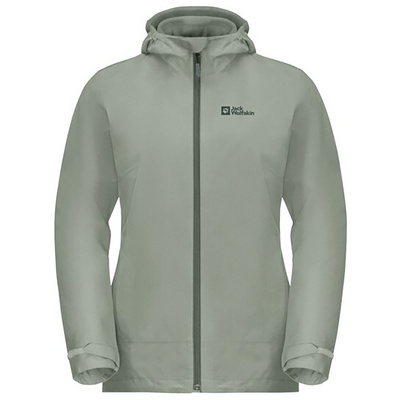 Jack Wolfskin Dames Moonrise 3 in1 Jas (Maat S, Groen)