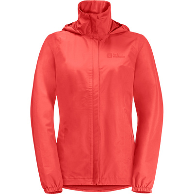 Jack Wolfskin Femme Veste Stormy Point 2l (taille S, Rouge)