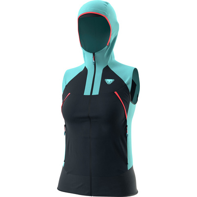 Dynafit Dames Speed Softshell Bodywarmer (Maat S, Turquoise)