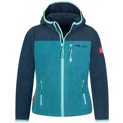 Trollkids Kinderen Stavanger Vest (Maat 164, Blauw)
