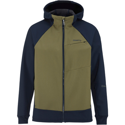 Craft Heren Adv Backcountry Hybrid Jas (Maat L, Olijf)