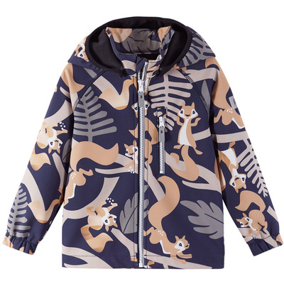 reima Kinderen Vantti Softshell Jas (Maat 92, Blauw)