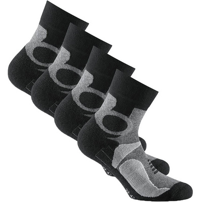 Rohner Trekking Quarter 2-pack sokken (Maat 43 , Grijs)