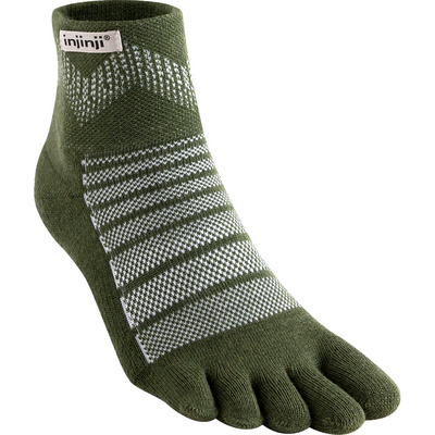 Injinji Outdoor Midweight Mini-Crew Merino Sokken