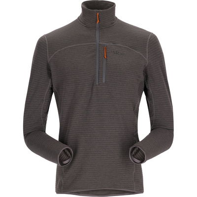 Rab Heren Ascendor Light Pull-On Longsleeve (Maat S, Grijs)