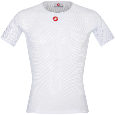Castelli Homme T-shirt Core Mesh 3 (taille M , Blanc)