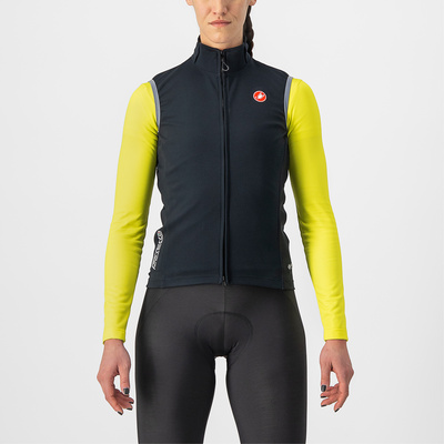 Castelli Dames Perfetto Ros 2 Bodywarmer (Maat XL, Zwart)