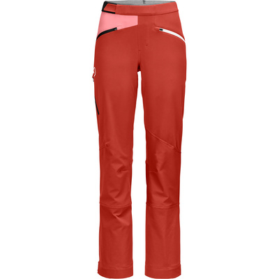 Ortovox Dames Col Becchei Broek (Maat XL, Rood)