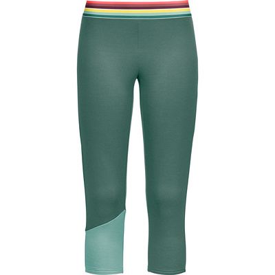 Ortovox Dames Fleece Light Short Broek Dames (Maat M, Groen)