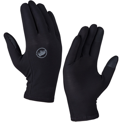 Mammut Stretch Handschoenen (Maat EU 7, Zwart)