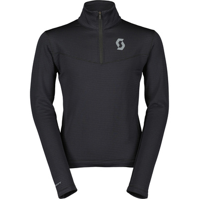 Scott Kinderen Defined Light Zip Longsleeve (Maat 140, Zwart)