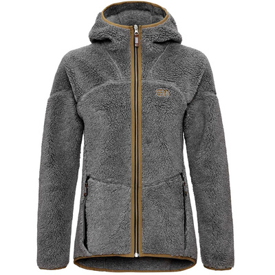 Elevenate Dames Glacier Pile Hoodie Vest