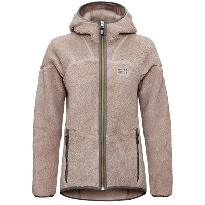 Elevenate Dames Glacier Pile Hoodie Vest