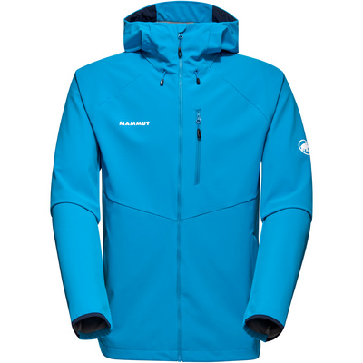 Mammut Heren Ultimate Comfort So Hoodie Jas (Maat XXL, Blauw)