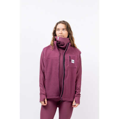 Eivy Dames Lumberjackie Sherpa Bodywarmer (Maat XS, Paars)