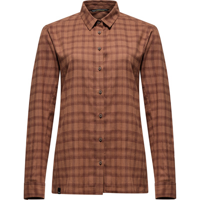 Salewa Dames Fanes Flannel 5 PL Blouse