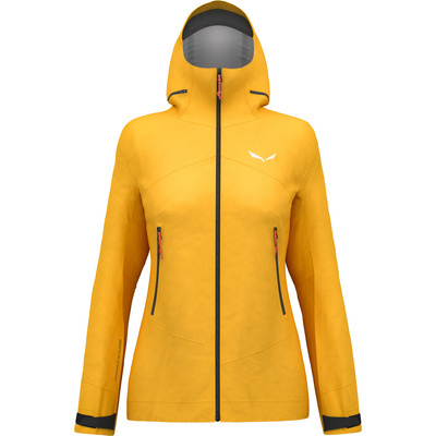 Salewa Dames Ortles Gore 3L Jas (Maat M, Geel)