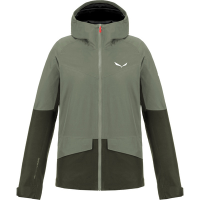 Salewa Dames Puez GTX 2L Jas (Maat XL, Grijs)