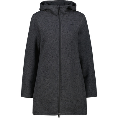 Meru Dames Bergen Mantel (Maat L, Zwart)