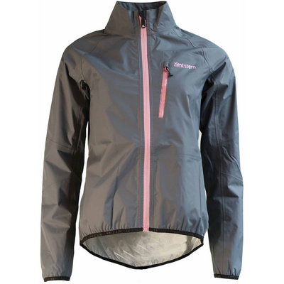 Zimtstern Dames Boltz Packable Rain Jas (Maat XS, Grijs)