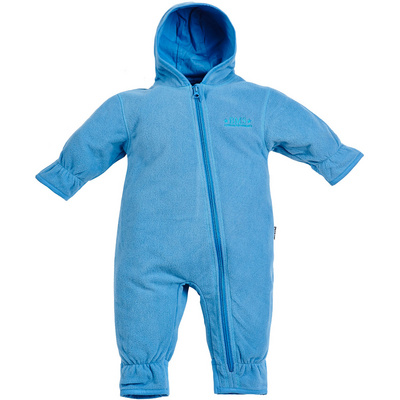 BMS Kinderen Clima-Fleece Overall (Maat 92, Blauw)