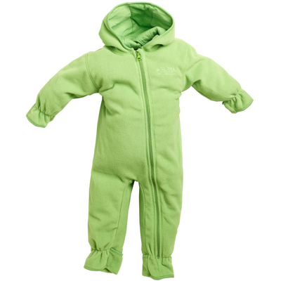 BMS Kinderen Clima-Fleece Overall (Maat 74, Groen)