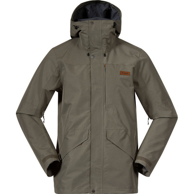 Bergans Heren Nordmarka 2L Shell Jas (Maat XXL, Olijf)