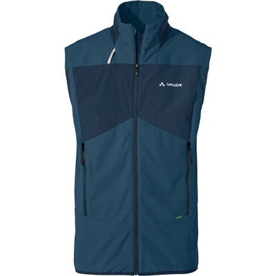 Vaude Heren Scopi Bodywarmer (Maat S, Blauw)