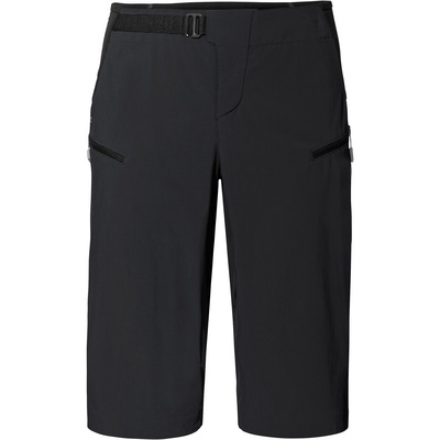 Vaude Heren Moab Pro MTB Broek kort (Maat M, Zwart)