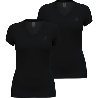 Odlo Femme Active Everyday Eco Pack 2 Tops (taille M, Noir)