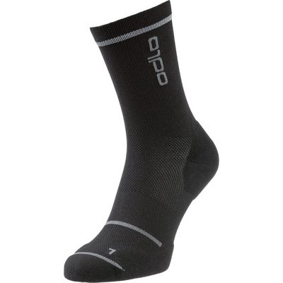 Odlo Ceramicool Reflective Sokken (Maat 42 , Zwart)