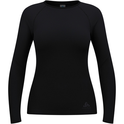 Odlo Femme T-shirt long Performance Light Eco (taille M, Noir)