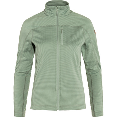 Fjällräven Dames Abisko Lite Fleece Vest (Maat S, Groen)