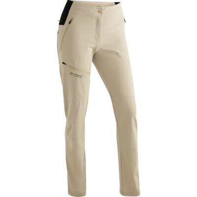 Maier Sports Dames Latit Slim Vario Broek (Maat 3XL, Beige)