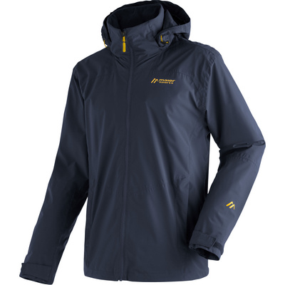 Maier Sports Heren Metor Sustain Jas (Maat M, Blauw)