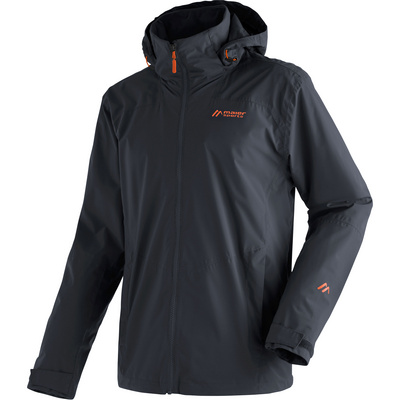 Maier Sports Heren Metor Sustain Jas (Maat XXL, Zwart)