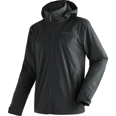 Maier Sports Heren Metor Sustain Jas (Maat 3XL , Zwart)