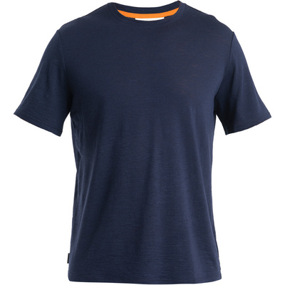 Icebreaker Heren Merino Linen T-Shirt (Maat XL, Blauw)