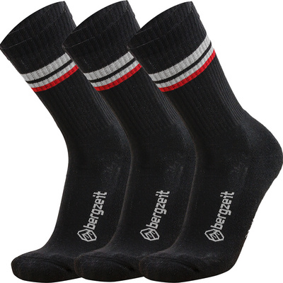 Bergzeit Basics Bergzeit Retro 3er Pack Sokken (Maat 36 , Zwart)