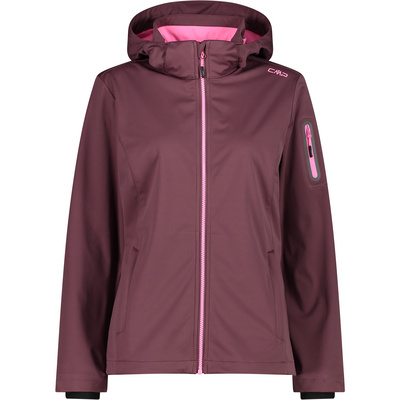 CMP Dames Hoodie Zip Jas (Maat XXS, Rood)