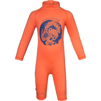 Isbjörn of Sweden Kinderen Dolphine Sun Jumpsuit (Maat 104 , Oranje)