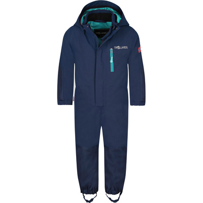 Trollkids Kinderen Bergen Overall (Maat 98, Blauw)