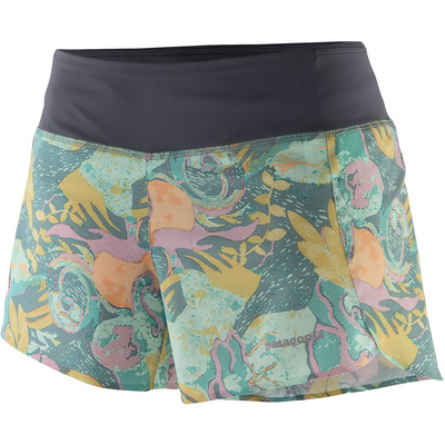 Patagonia Dames Strider Pro Short (Maat S, Grijs)