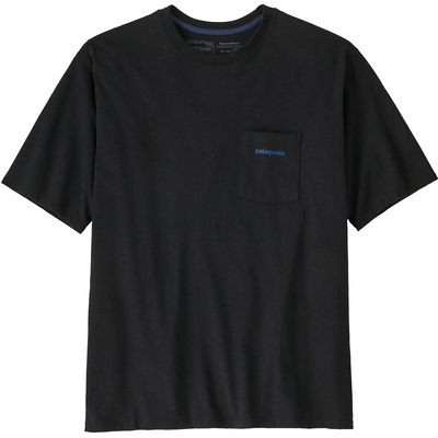 Patagonia Heren Boardshort Pocket Respons T-Shirt (Maat M, Zwart)