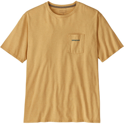 Patagonia Heren Boardshort Pocket Respons T-Shirt (Maat L, Geel)